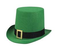 Boland- Cappello Cilindro Irish Man St. Patrick per Adulti, Verde, Taglia Unica, 44914
