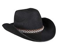 Boland 54369 - Cappello da Cowboy, per Bambini, Colore: Nero