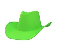Boland - Cappello da cowboy Blaze Neon, si illumina alla luce nera, cappello western per feste a tema o carnevale, accessorio per costumi di carnevale e addio al celibato