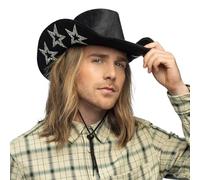 Boland - Cappello da cowboy, copricapo, accessorio per costumi western, accessori per festival, carnevali o feste a tema