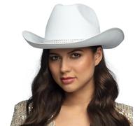 Boland - Cappello da cowboy Daisy, copricapo, accessorio per costumi western, accessorio per feste, carnevali o addii al celibato