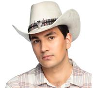 Boland - Cappello da cowboy Django per adulti, cappello western per costumi in maschera, carnevale e feste a tema