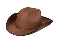Boland - Cappello da cowboy per adulti, copricapo per costume, sceriffo, cavaliere da rodeo,