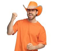 Boland - Cappello da cowboy Spark con paillettes, cappello western per feste a tema, carnevale, accessori per costumi di carnevale, addio al celibato, festival