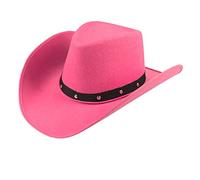 Boland - Cappello da cowboy Wichita, cappello in feltro, sceriffo, selvaggio west, costume, carnevale, festa a tema