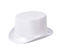 Boland - Cappello Gala, cilindro, nastro, elegante, feltro, anni '20, Gatsby, carnevale, Halloween, festa in maschera, travestimento, teatro