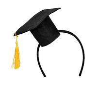 Boland - Cappello da laureato per adulti, cappello da dottorando, laureato, berretto da laurea, carnevale