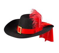 Boland - Cappello da moschettiere con piume