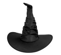 Boland - Cappello da strega Salina, 58 cm | Cappello da strega nero per costumi, Carnevale, Halloween e feste a tema, stregoni, maghi