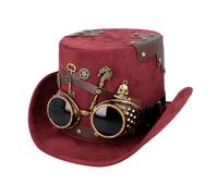 Boland - Cappello Keypunk per adulti, copricapo per costumi in maschera, carnevale, feste e festival a tema, steampunk