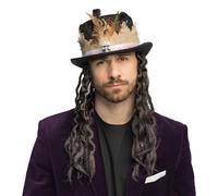Boland - Cappello Voodoo Dominique con Capelli, 59 cm