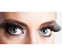 Boland - Ciglia autoadesive XL, 1 paio, ciglia artificiali, facili da applicare, look occhi, festa a tema, carnevale