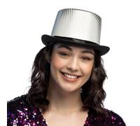 Boland - Cilindro lucido Caprice, cappello per costumi di carnevale, festival, carnevale, feste a tema