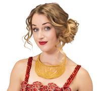 Boland - Collana Twenties, gioielli anni '20 | Gioielli a più strati, adatti a costumi, carnevale, feste a tema, stile flapper, Egitto, Roma, Grecia, fantasy