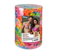 Boland - Collane Hawaii in set, 25 pezzi, collane di fiori, estate, spiaggia, festa in giardino, accessorio, accessorio, festa in spiaggia, festa a tema, carnevale