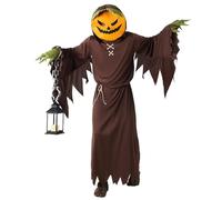 Boland - Costume adulto Zucca horror, costume per adulti, costumi in maschera, Halloween