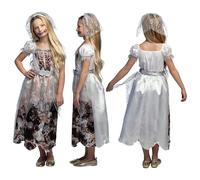 Boland - Costume Bambino Sposa Zombie, Costumi di Carnevale per Bambini, Costume di Halloween, Costume Horror per Carnevale