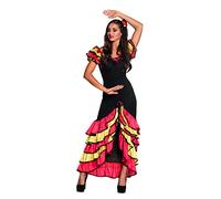 Boland - Costume da Ballerina di Rumba da Donna | Abito lungo e accessorio per capelli, costume da donna spagnola, per Carnevale e feste a tema, ballerina di flamenco