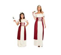 Boland - Costume da bambina Dama del castello medievale Brunhilda