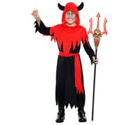 Boland - Costume da bambino Devil Boy, costume da diavolo per bambini, costumi in maschera, set di costumi per Halloween