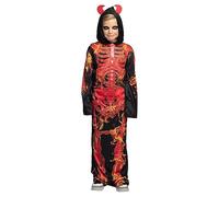 Boland - Costume da bambino Scheletro delle Fiamme Infernali