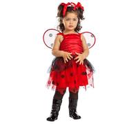 Boland - Costume da coccinella per bambini Lovely Ladybug, 3-4 anni