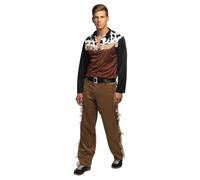Boland - Costume da cowboy per uomo, 3 pezzi, costume in maschera per feste a tema, Halloween o carnevale, Wild West