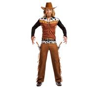 Boland - Costume da cowboy per uomo, 3 pezzi, costume in maschera per feste a tema, Halloween o carnevale, Wild West