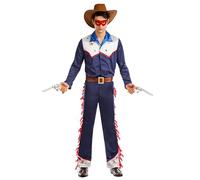 Boland - Costume da cowboy Sam, 4 pezzi