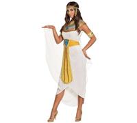 Boland - Costume da Donna Dea egizia Anuket | Con fascia per la testa, colletto, mantello, abito, cintura e bracciali