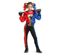 Boland - Costume da giullare fatale per bambini, costume in maschera, set di costumi per Halloween, carnevale e feste a tema