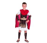 Boland- Roma Legionario Romano Costume Bambino, Rosso/Marrone/Bianco, 128, 82127