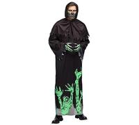 Boland - Costume da Mietitore incandescente per Adulto, Costume da Uomo, Costume Horror per Halloween o Carnevale