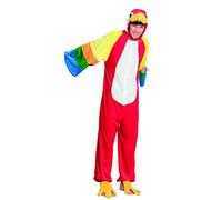Boland - Costume da pappagallo per bambini con tasche
