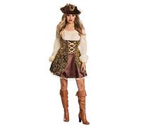 Boland - Costume da pirata Treasure da donna
