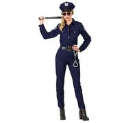 Boland - Costume da poliziotta per donna, 4 pezzi, costume in maschera per feste a tema, Halloween o carnevale, costume da poliziotta