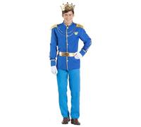 Boland - Costume Principe Reale per uomo, 4 pezzi, costume in maschera per feste a tema, Halloween o carnevale, Re