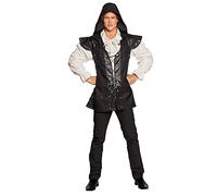 Boland - Costume da Ranger con Cappuccio per Adulto, Gilet con Cappuccio e Camicia, Costume Medievale, Set, Carnevale, Festa in Maschera