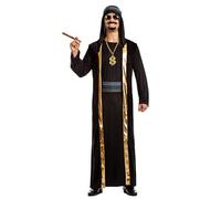 Boland - Costume da sceicco per adulti, 4 pezzi, costume in maschera per feste a tema, Halloween o carnevale, principe arabo