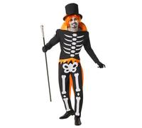 Boland - Costume da scheletro Groovy da uomo