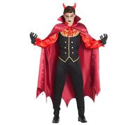 Boland - Costume da Signore del Diavolo per adulti, costume di carnevale da diavolo, set di costumi per Halloween, carnevale e feste a tema