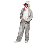 Boland - Costume da squalo in peluche, unisex, tuta, tuta intera, tutina, costume per carnevale e festa a tema
