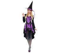Boland - Costume da strega ragno per adulti, costume in maschera, set di costumi per Halloween, carnevale e feste a tema