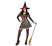 Boland - Costume da strega Lovley per adulti, costume da strega in maschera, set di costumi per Halloween, carnevale e feste a tema