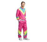 Boland - Costume da uomo, tuta anni '90, pantaloni e giacca, completo di cattivo gusto per carnevale, festa in maschera e JGA