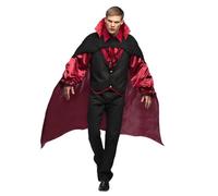 Boland - Costume da vampiro adulto, costume per adulti, costumi in maschera, Halloween, costume da vampiro