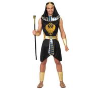 Boland 84565 - Costume da faraone Osiride per adulti, multicolore