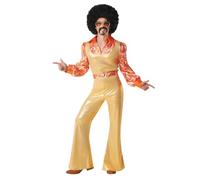 Boland - Costume Funky King, completo anni '70 | Camicia, pantaloni, top e cintura, costume da uomo, Carnevale e festa a tema, ballerino, cantante