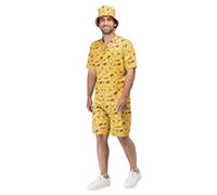 Boland - Costume Lucky Duck da uomo, set costume con pantaloni, maglietta e cappello per Carnevale, festival e feste a tema, paperella da bagno
