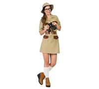 Boland - Costume Ranger Safari Jade da donna, set con cappello, abito e cintura per Carnevale e feste a tema, esploratrice